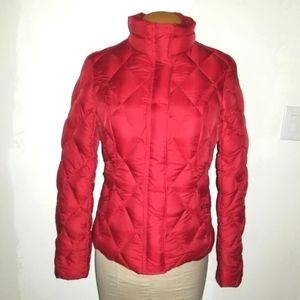 Eddie Bauer down, quilted  Sz M Tall
